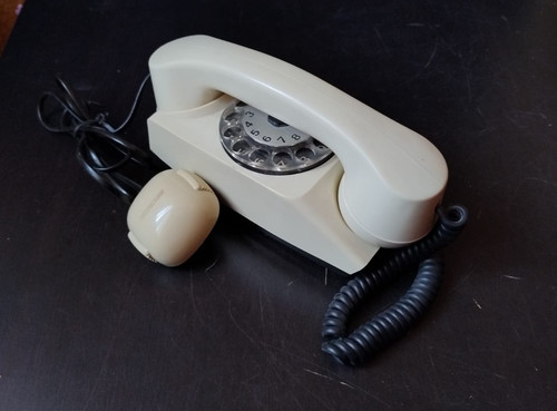 Telefono fisso disco rotella