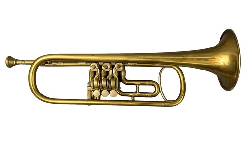 Cornetta antica sib rotary - bb,