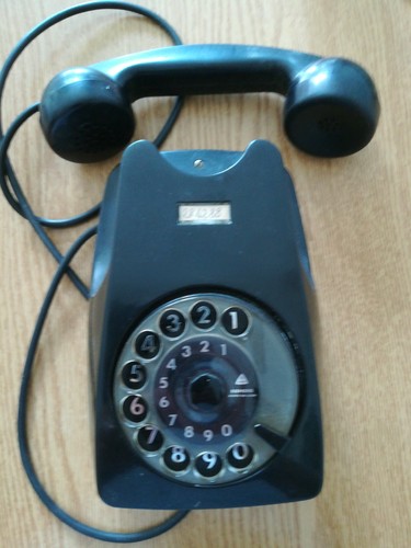 Telefono parete vintage a - telefono,