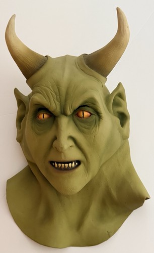 Maschera diavolo demone - , verde