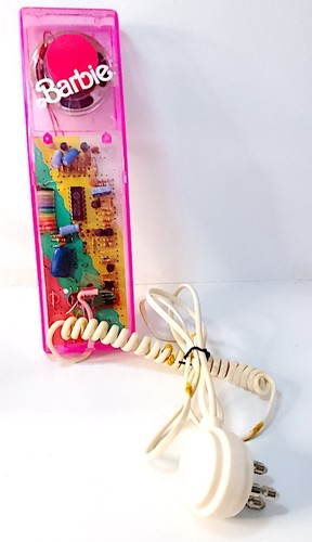 Barbie 90s mattel telefono - mattel, a