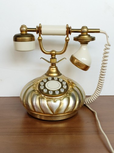 Telefono con cornetta - telefono, vintage